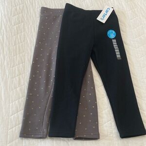 NWT Carter’s Cozy Legging Bundle (fleece lined)